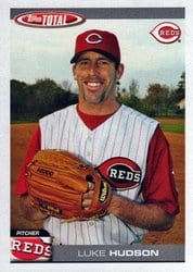 2004 Topps Total Base Set Luke Hudson #61 card