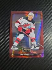 2024-25 O-Pee-Chee Platinum Base Set Luke Hughes #107 card