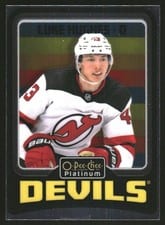 2024-25 O-Pee-Chee Platinum Retro Luke Hughes #R37 card