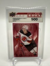 2024-25 Upper Deck Population Count Luke Hughes #PC-11 card
