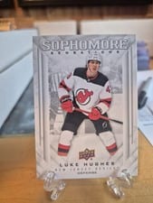 2024-25 Upper Deck Sophomore Sensations Luke Hughes #SO-5 card