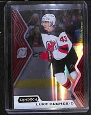 2024-25 Upper Deck Synergy Base Set Luke Hughes #27 card