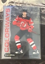 2024-25 Upper Deck Synergy Colorways Luke Hughes #L-43 card