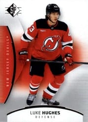 2025-26 SP Base Set Luke Hughes #6 card