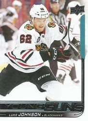 2018-19 Upper Deck Base Set Luke Johnson #245 card