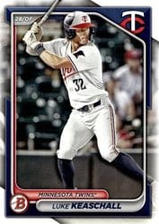 2024 Bowman Draft Base Set Luke Keaschall #BD-82 card