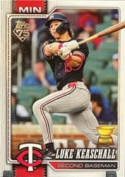 2026 Topps Base Set Luke Keaschall #3 card