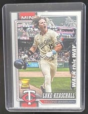 2026 Topps Walk This Way Luke Keaschall #3 card