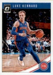 2018-19 Donruss Optic Base Set Luke Kennard #120 card