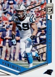 2018 Donruss Elite Base Set Luke Kuechly #44 card