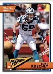 2018 Panini Classics Base Set Luke Kuechly #16 card