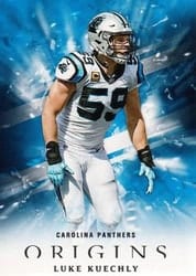 2018 Panini Origins Base Set Luke Kuechly #46 card
