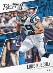 2018 Panini Prestige Base Set Luke Kuechly #74 card