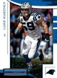 2018 Panini Rookies & Stars Base Set Luke Kuechly #95 card