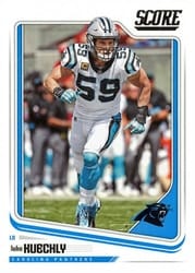 2018 Score Base Set Luke Kuechly #45 card