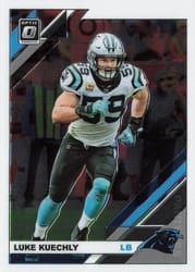 2019 Donruss Optic Base Set Luke Kuechly #16 card