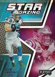 2019 Panini Playoff Star Gazing Luke Kuechly #26 card