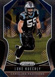 2019 Panini Prizm Base Set Luke Kuechly #181 card
