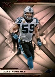 2019 Panini XR Base Set Luke Kuechly #86 card