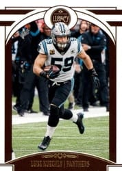 2020 Panini Legacy Base Set Luke Kuechly #87 card