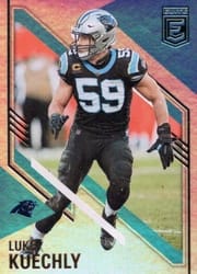 2021 Donruss Elite Base Set Luke Kuechly #82 card