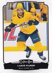 2022-23 O-Pee-Chee Base Set Luke Kunin #460 card