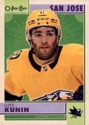 2022-23 O-Pee-Chee Retro Luke Kunin #460 card