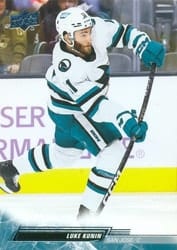 2022-23 Upper Deck Base Set Luke Kunin #612 card