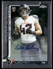2025 Topps Chrome Retail Rookie Autographs Luke Lachey #RRA-LL card