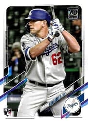 2021 Topps Update Base Set Luke Raley #US7 card