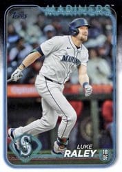 2024 Topps Update Base Set Luke Raley #US260 card