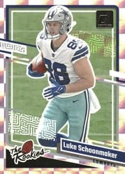 2023 Donruss The Rookies Luke Schoonmaker #18 card