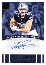 2024 Donruss Signature Series Luke Schoonmaker #SSE-LSC card