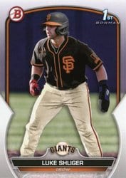 2023 Bowman Draft Base Set Luke Shliger #BD-47 card