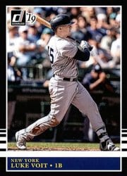 2019 Donruss Base Set Luke Voit #244 card