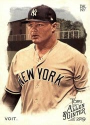 2019 Topps Allen & Ginter Base Set Luke Voit #202 card