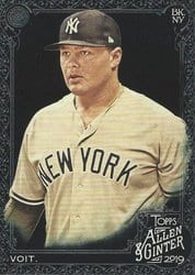 2019 Topps Allen & Ginter X Base Set Luke Voit #202 card