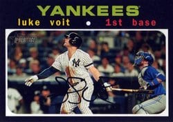 2020 Topps Heritage Base Set Luke Voit #131 card