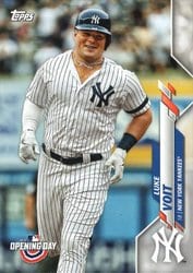 2020 Topps Opening Day Base Set Luke Voit #159 card