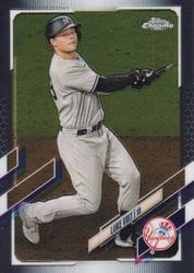 2021 Topps Chrome Base Set Luke Voit #87 card