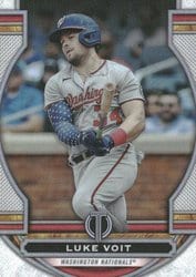 2023 Topps Tribute Base Set Luke Voit #33 card