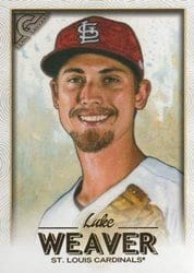 2018 Topps Gallery Base Set Luke Weaver #15 card