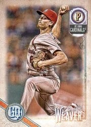 2018 Topps Gypsy Queen Base Set Luke Weaver #283 card