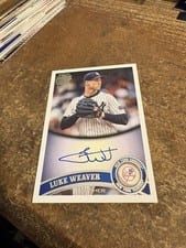 2025 Topps Archives Fan Favorite Autographs 2011 Luke Weaver #11FFA-LW card