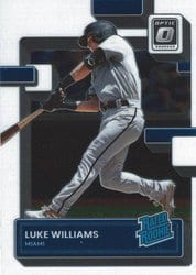 2022 Donruss Optic Base Set Luke Williams #89 card