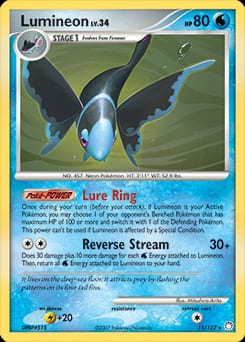 Mysterious Treasures Lumineon #11 card