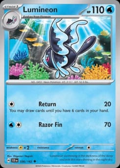 Stellar Crown Lumineon #36 card