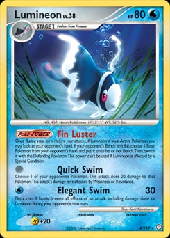 2008 Stormfront Lumineon #4 card