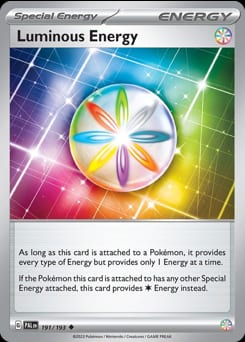 Paldea Evolved Luminous Energy #191 card