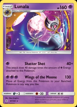 Guardians Rising Lunala #61 card
